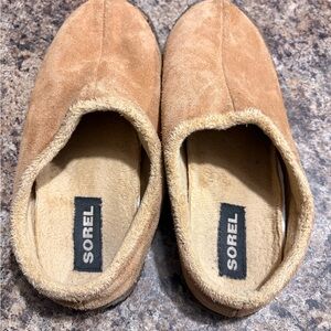 Sorel Beige Fleece-Lined Footwear